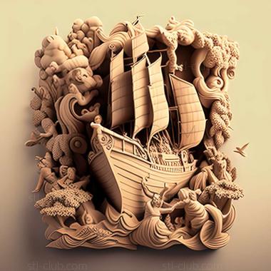 3D мадэль Выходной день На Южном острове, Все в сборе d74429d4 bf0d 43d2 8d57 ce55fc8e66df 02.jpg (STL)